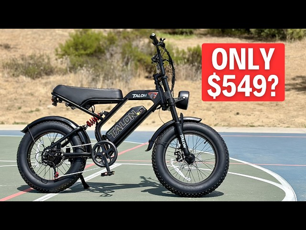 How Is This E-Bike Only $549?! (Talon T757 Review)