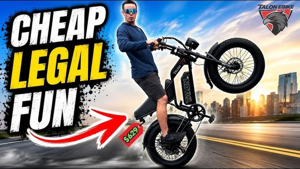 Talon T757 Fat Tire E-Bike Review | Top Speed, Range, Wheelies, Racing & Off-Road Test!