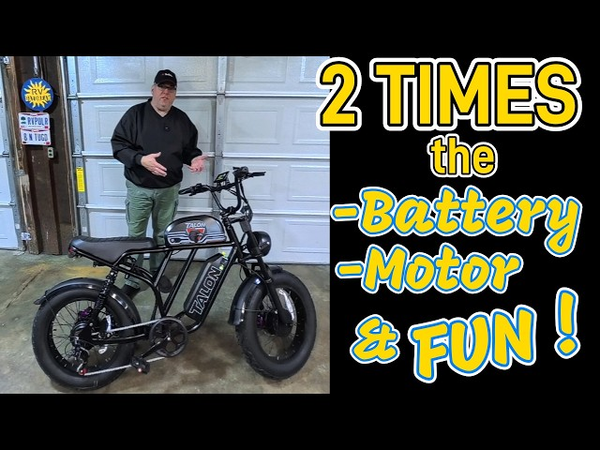 Talon T787 Dual Motors & Dual Batteries Ebike